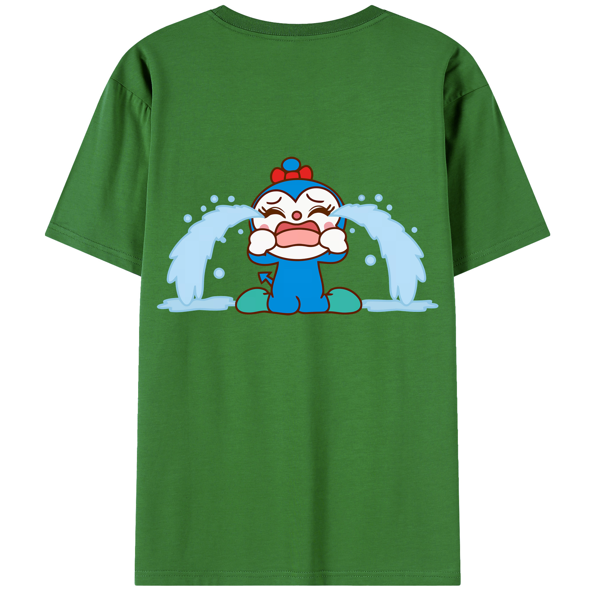 （画像用） アンパンマン Anpanman レディース半袖Tシャツ(バックプリント)